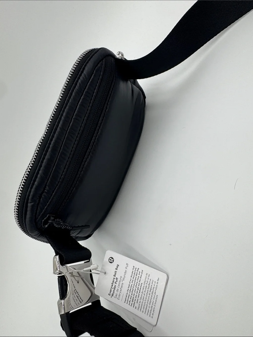 lululemon athletica Black Padded Belt Bag